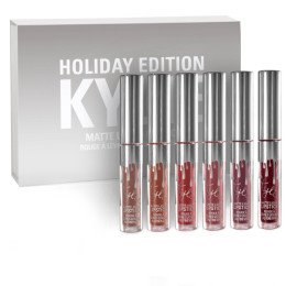 Набор жидких матовых помад Kylie Holiday Edition, 6 штук